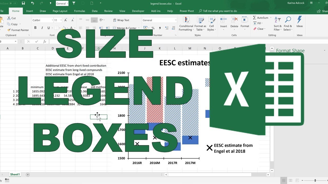 excel for mac qty in legend